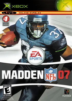 Madden NFL 07 (USA) box cover front